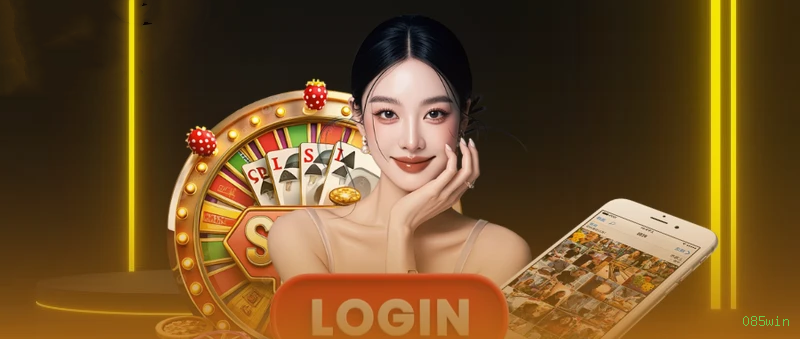 Login rápido no app 085win